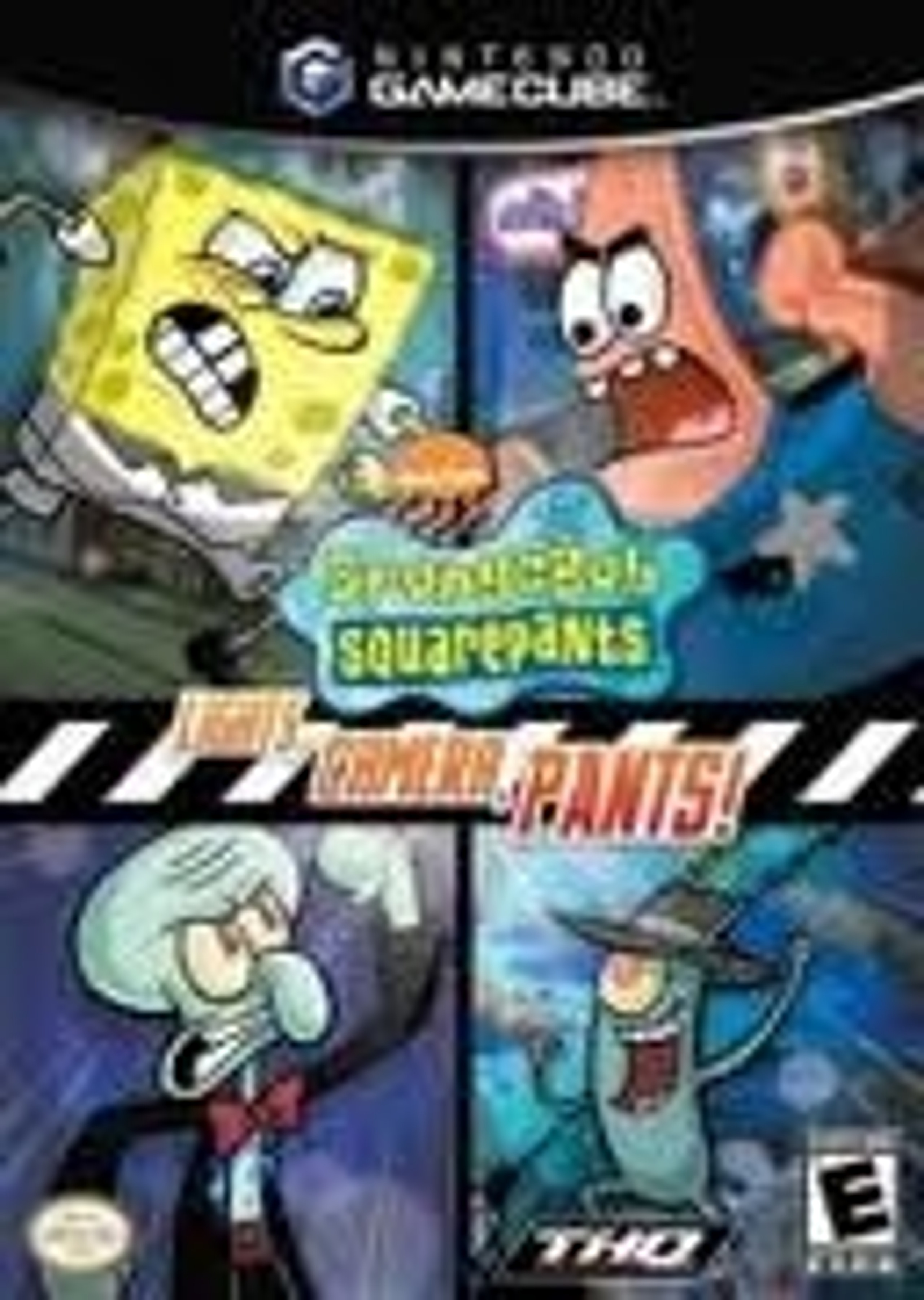 Spongebob Squarepants Lights, Camera Nintendo Gamecube Game